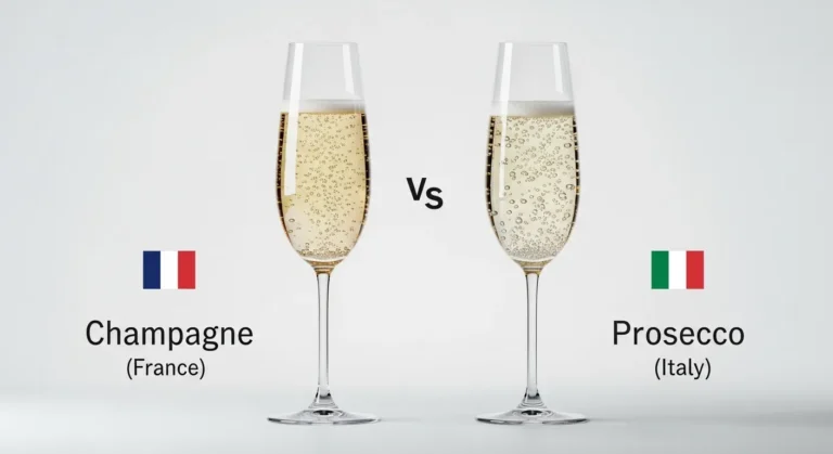 difference between champagne and prosecco