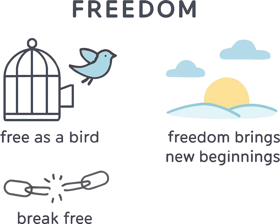 Idioms or Proverbs Related to Freedom