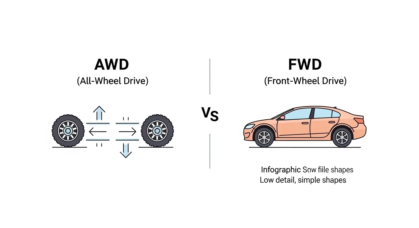 difference between awd and fwd