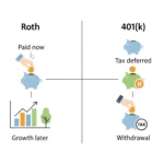 difference between roth and 401k