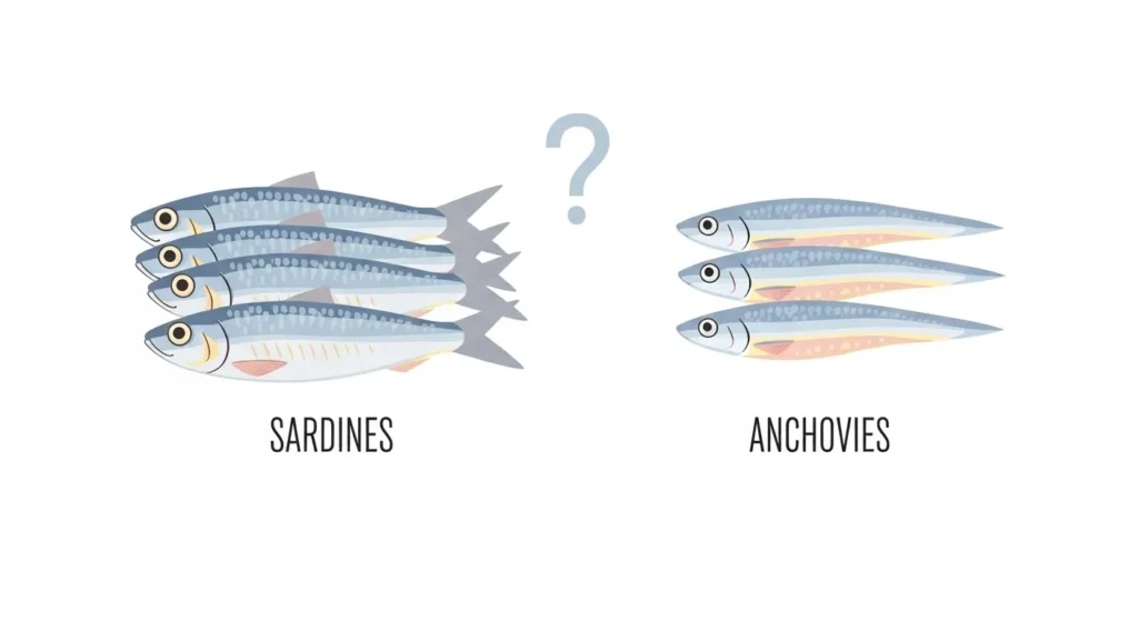 Why People Get Confused in Difference Between Sardines and Anchovies