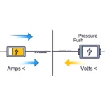difference between amps and volts