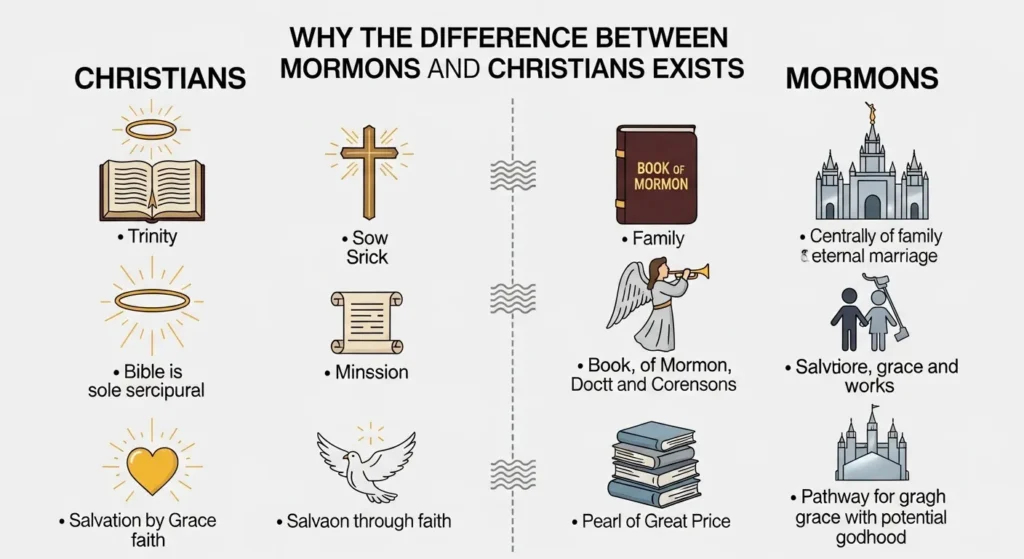 Why the Difference Between Mormons and Christians Exists