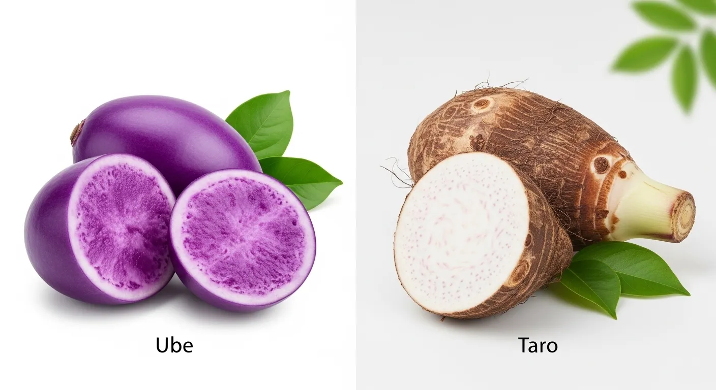 difference between ube and taro
