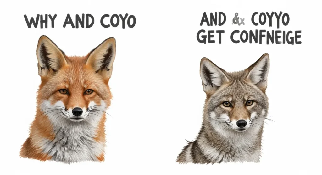 🧩 Why Fox and Coyote Get Confused