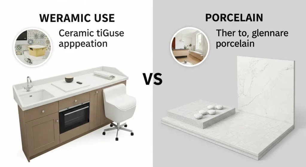 When to Use Ceramic vs Porcelain