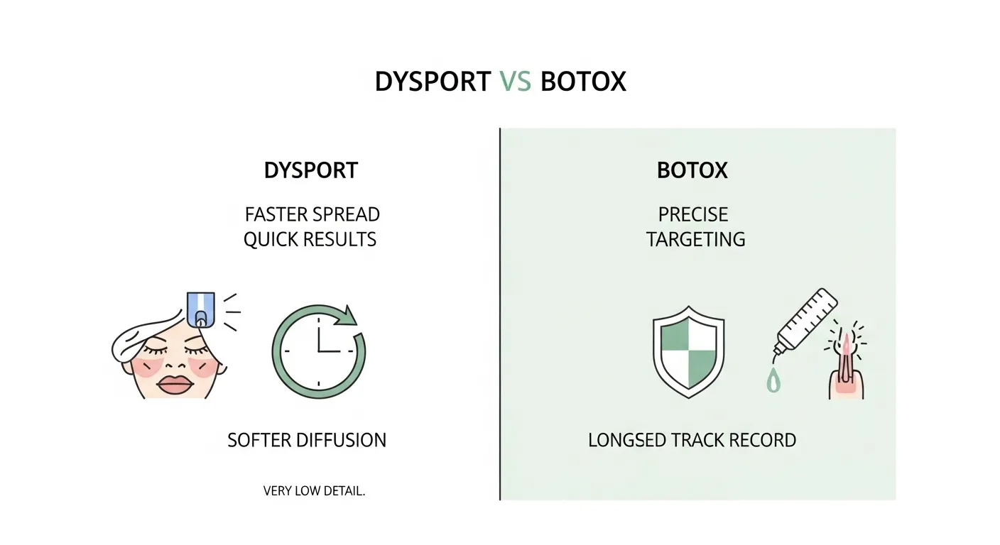 difference between dysport and botox