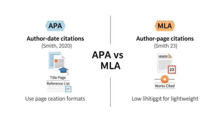 difference between apa and mla