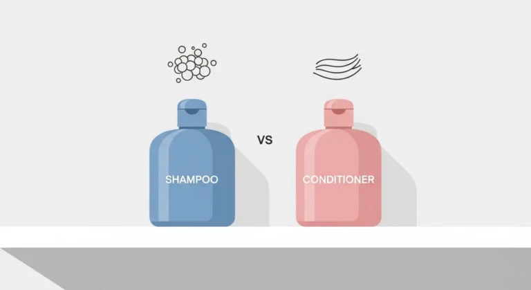 difference between shampoo and conditioner