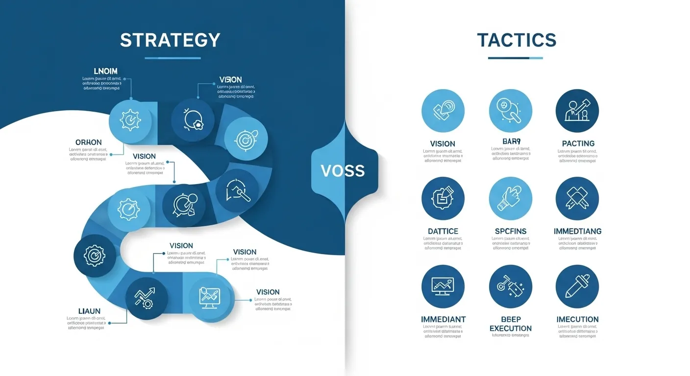 difference between strategy and tactics