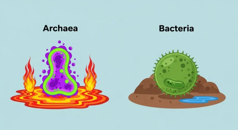 difference between archaea and bacteria