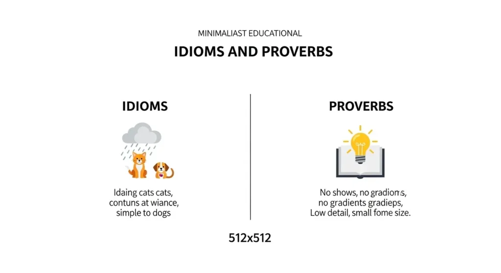 Idioms or Proverbs