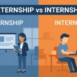 difference between externship and internship
