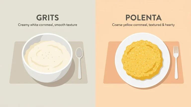 difference between grits and polenta