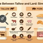 difference between tallow and lard