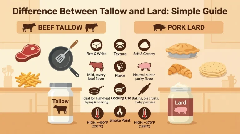 difference between tallow and lard