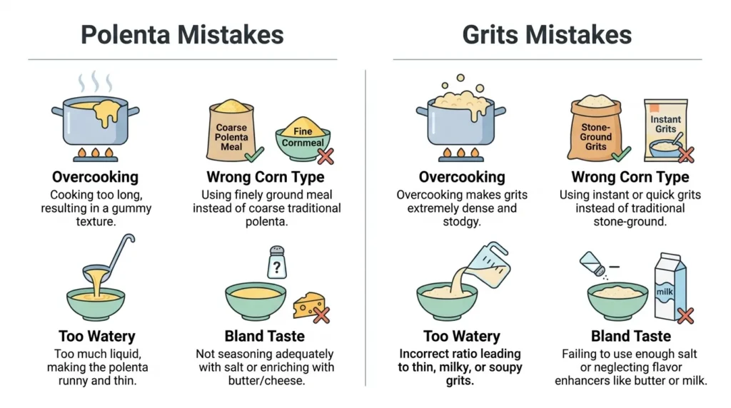 Common Mistakes with Polenta and Grits