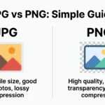 difference between jpg and png