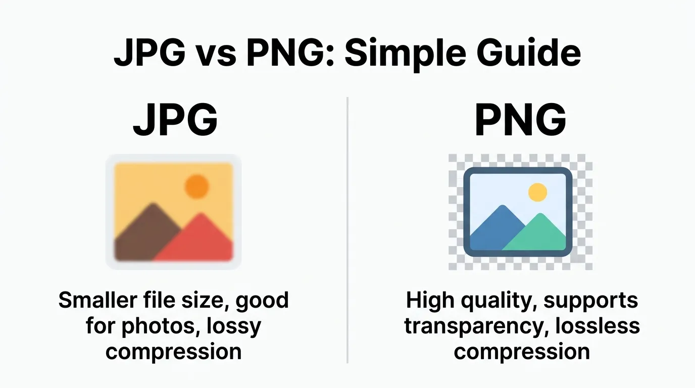 difference between jpg and png