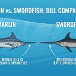 difference between marlin and swordfish