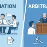 difference between mediation and arbitration