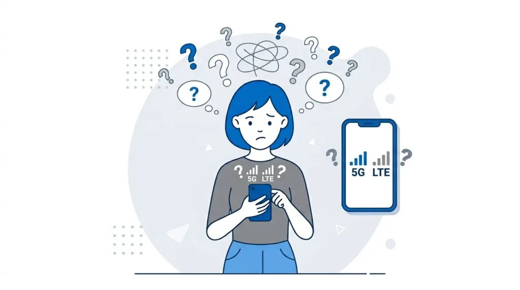 WHY PEOPLE GET CONFUSED IN DIFFERENCE BETWEEN 5G AND LTE