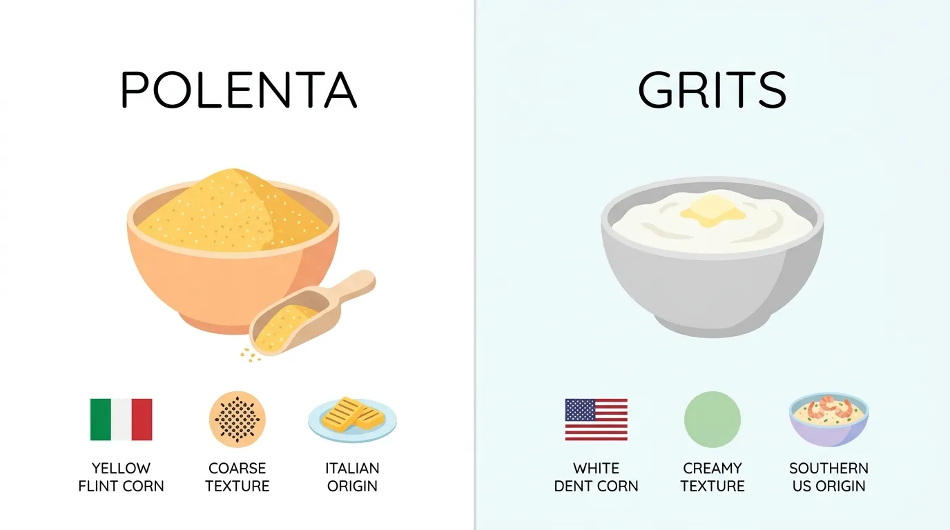 Difference Between Polenta and Grits: Simple Guide