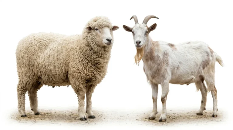difference between sheep and goats