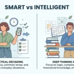 difference between smart and intelligent