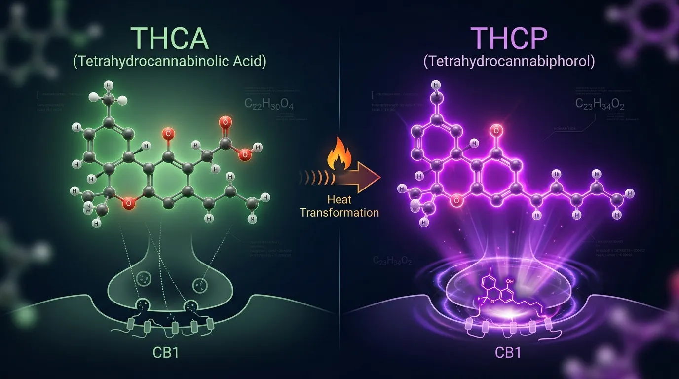 difference between thca and thcp