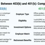 difference between 403b and 401k