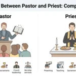 difference between pastor and priest