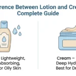 difference between lotion and cream