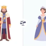 difference between king and queen