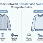difference between sweater and sweatshirt
